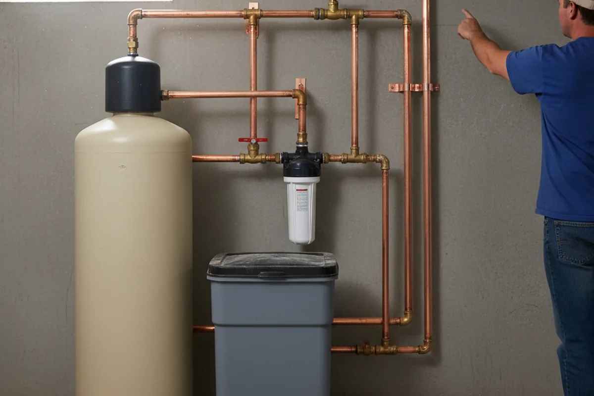 Whole-house water treatment system installed in Hyrum